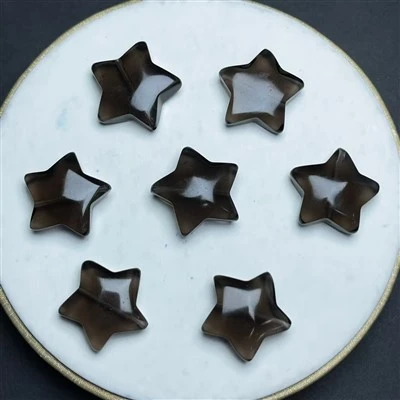 Sort obsidian udskæring